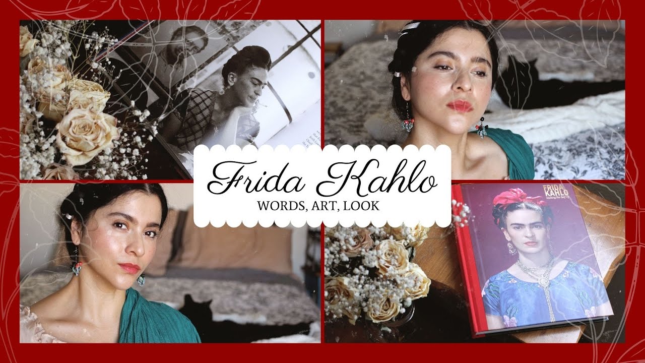 Frida Kahlo Quotes & Beautiful Vintage Inspired Look