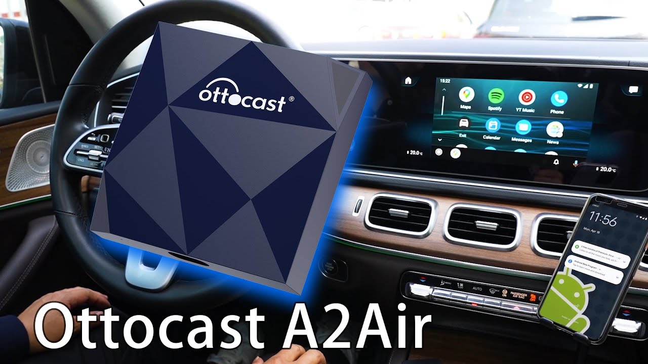 Ottocast | A2Air Android Auto wireless adapter
