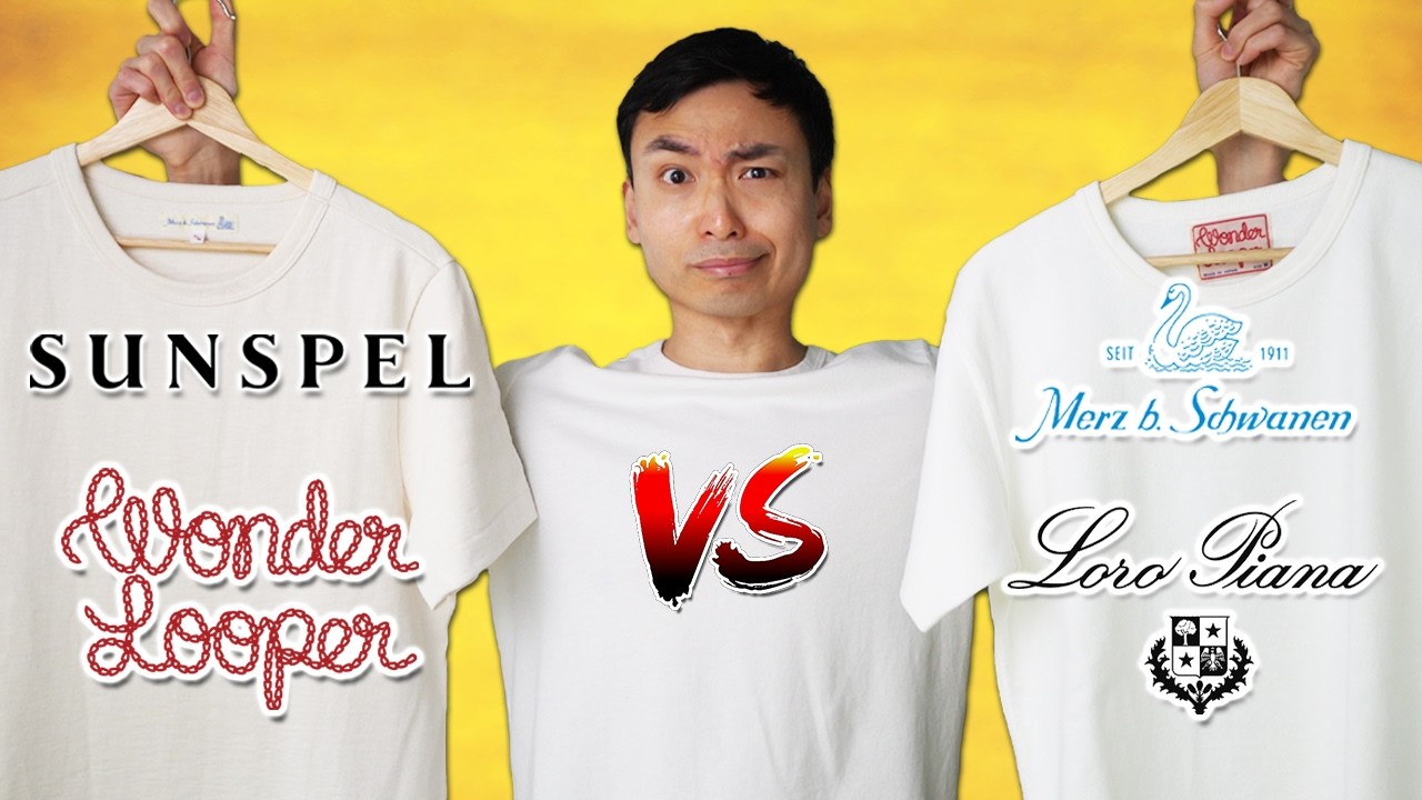 Which T-Shirt Is Best? (Sunspel vs Wonder Looper vs Merz B. Schwanen)