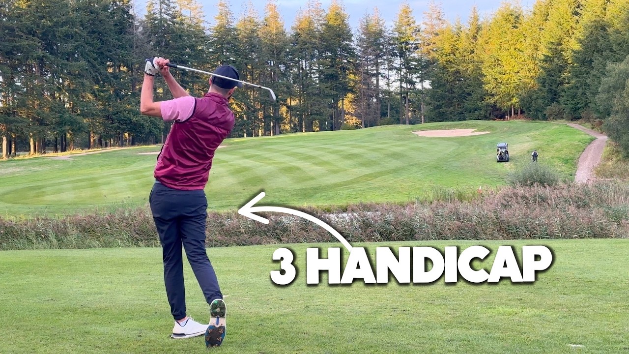 What 3 Handicap Golf Looks Like at GOLDEN HOUR... [Every Shot]