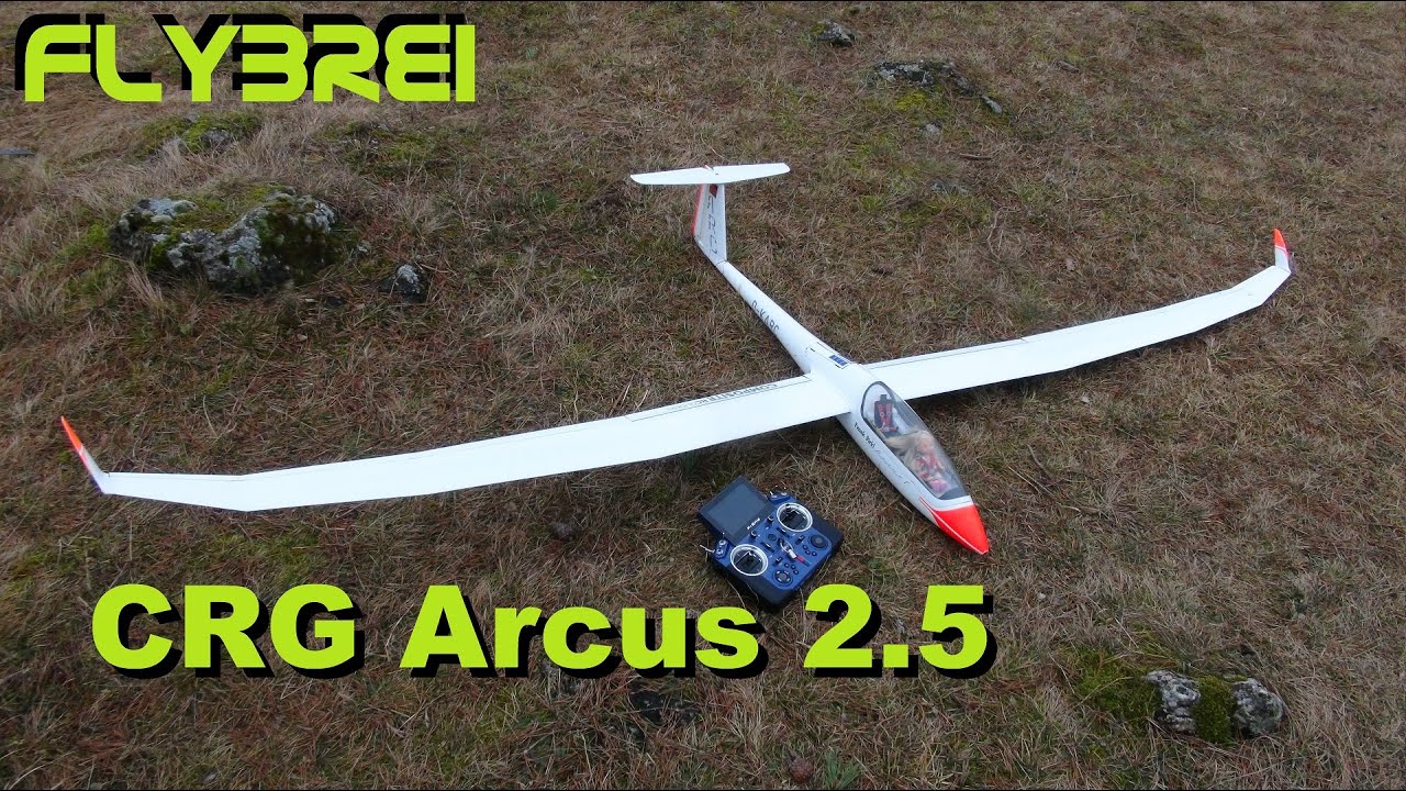Arcus 2.5m von CRG bei zerrissenem Wind