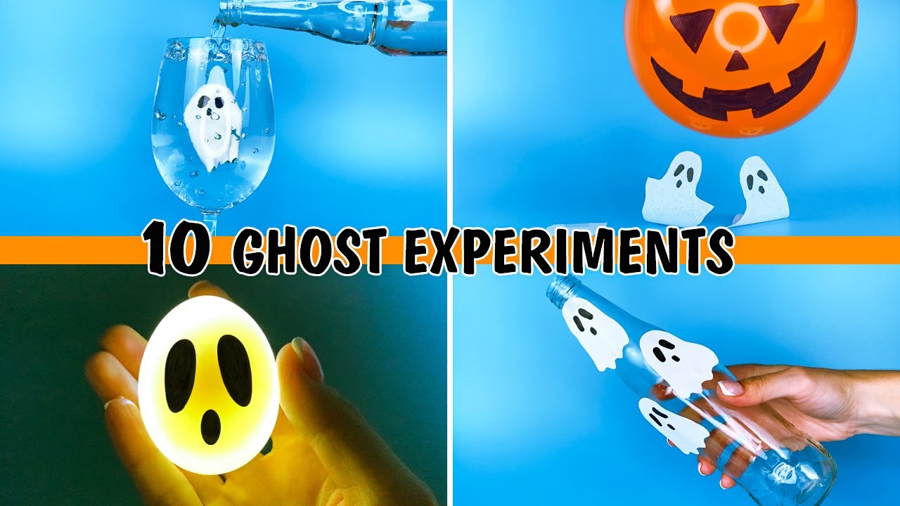Easy and Cool Science Experiments for Halloween | Spooky GHOST Experiments