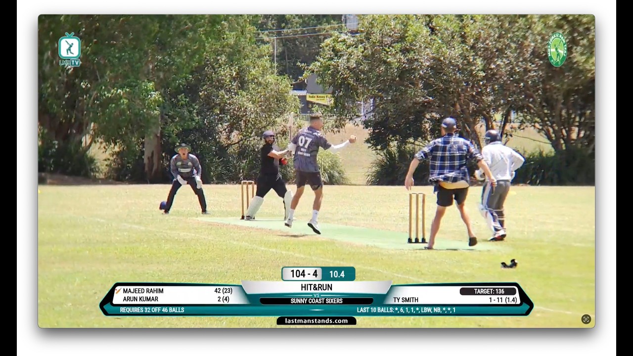 Match Highlights Sunny Coast Sixers Vs Hit&Run