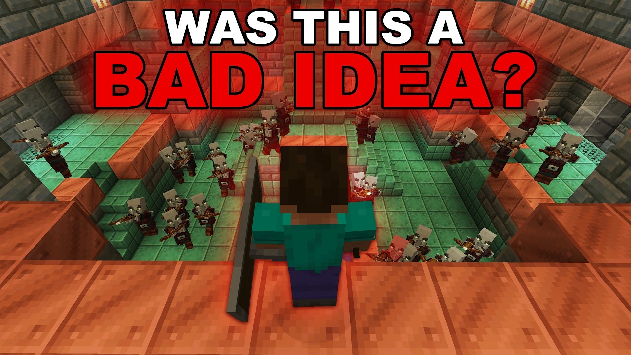 2 Idiots Enter the TRICKIEST Trial in Minecraft (ep 3)