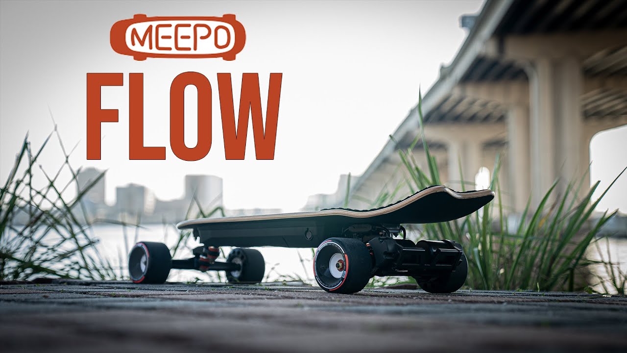 Meepo FLOW | The Hybrid Electric Skateboard | Unboxing