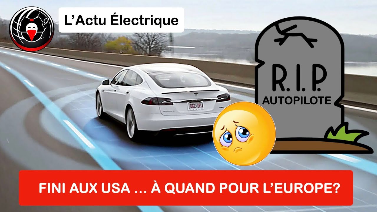 Tesla enterre l'autopilot !