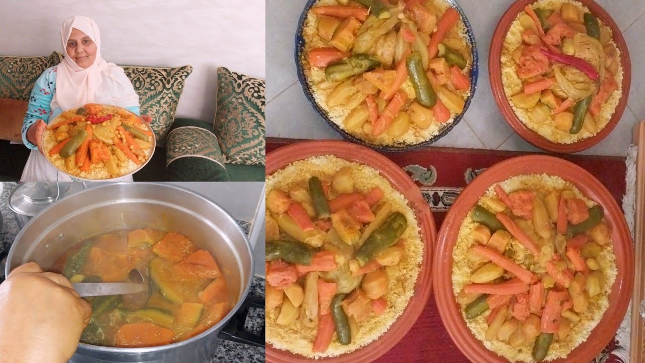 طلبية كبيرة ديال كسكسو الله يجعلها صدقة مقبولة عند الله🤲  كوني لالة قادة وعولي على دراعك 💪