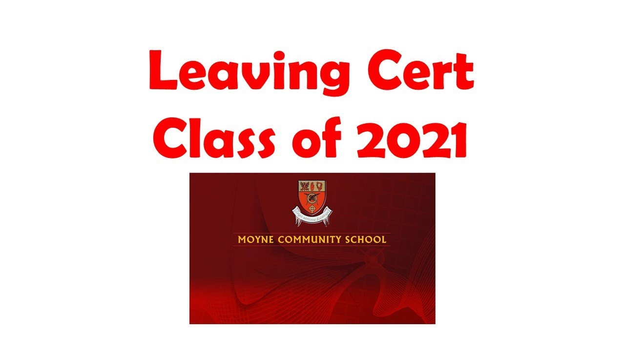 Moyne CS Leaving Cert Class of 2021
