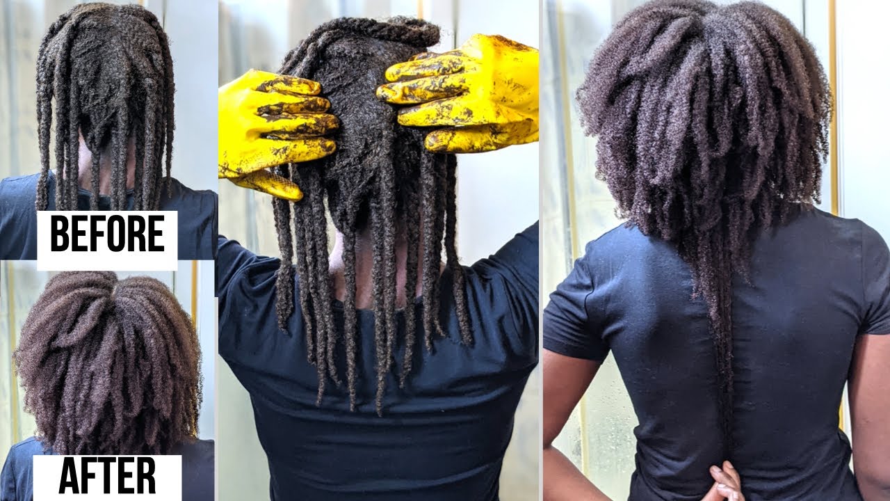 100% Henna Treatment On Natural Hair for Longer Thicker, Stronger Hair