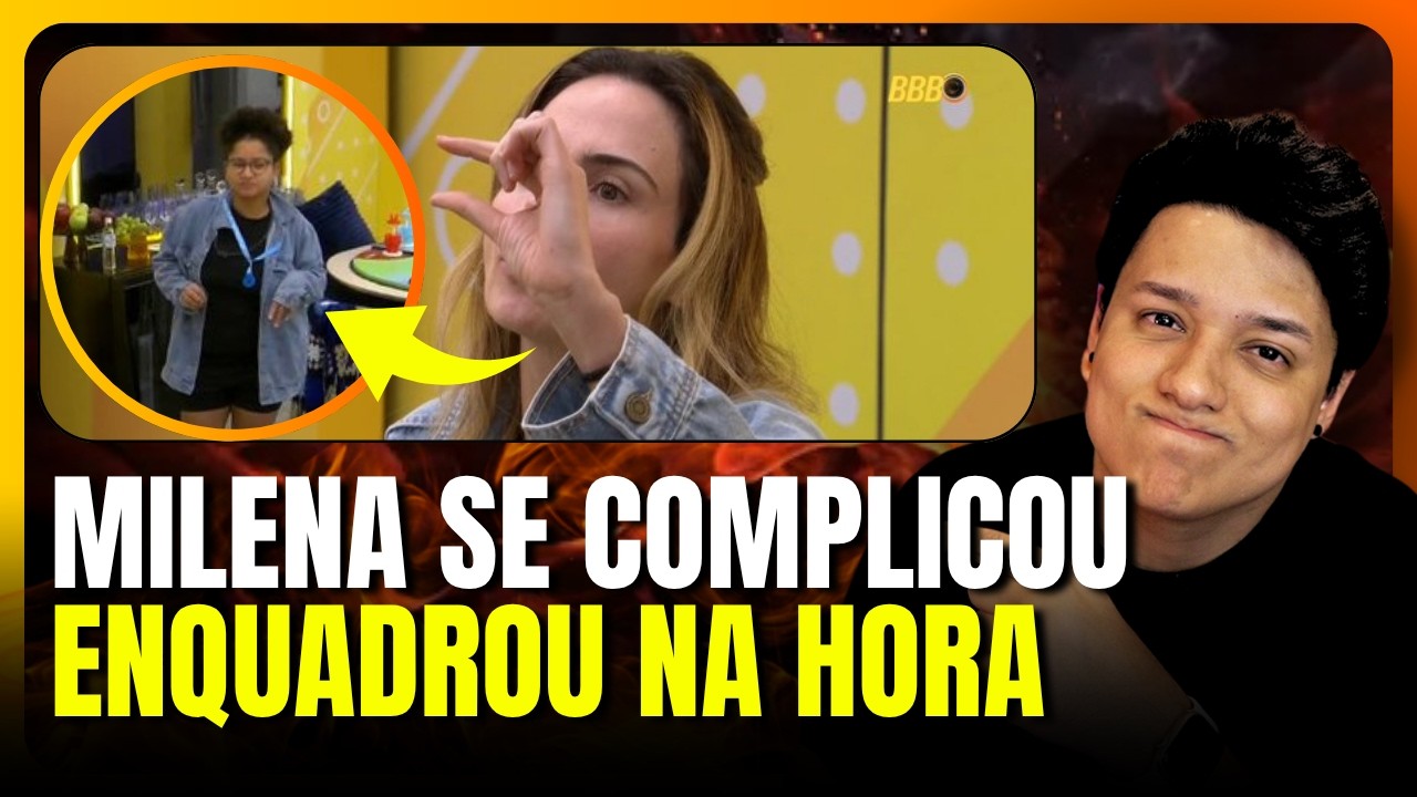 🔥BBB26: ANA PAULA PUXA MILENA E ACUSA DE EXPOR O JOGO