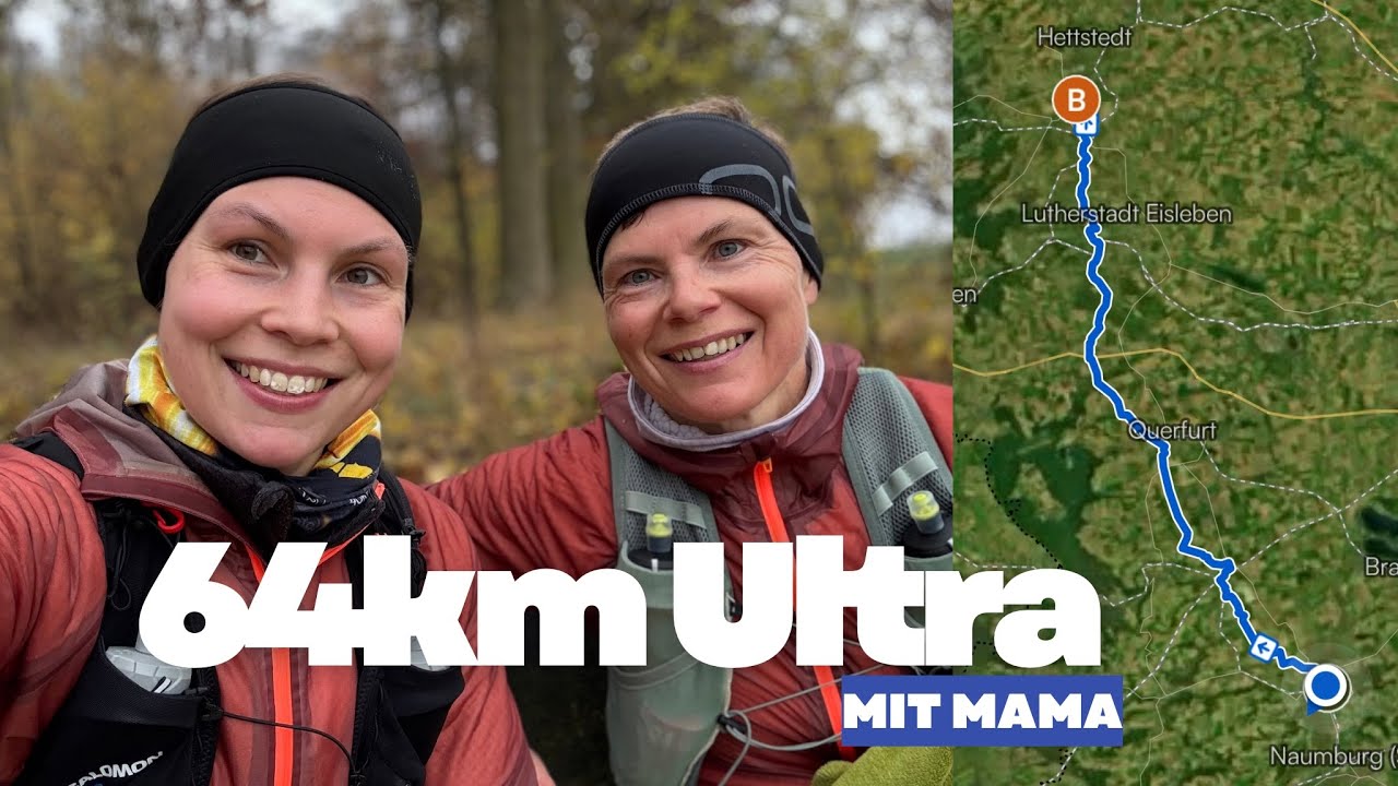 🏃 64 Kilometer – von Zuhause bis zu Oma & Opa | Mein erster Ultramarathon mit Mama!