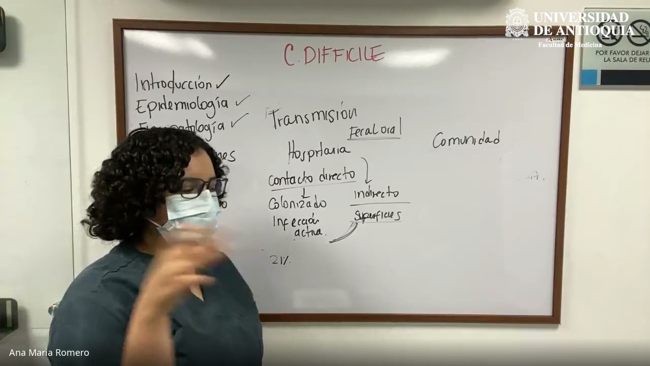 C. Difficile - Dra. Ana María Romero