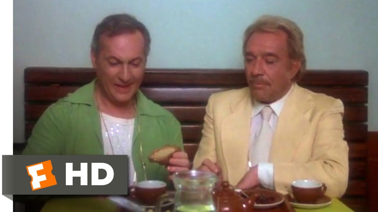 La Cage aux Folles (1979) - Buttering Toast Like a Man Scene (4/10) | Movieclips