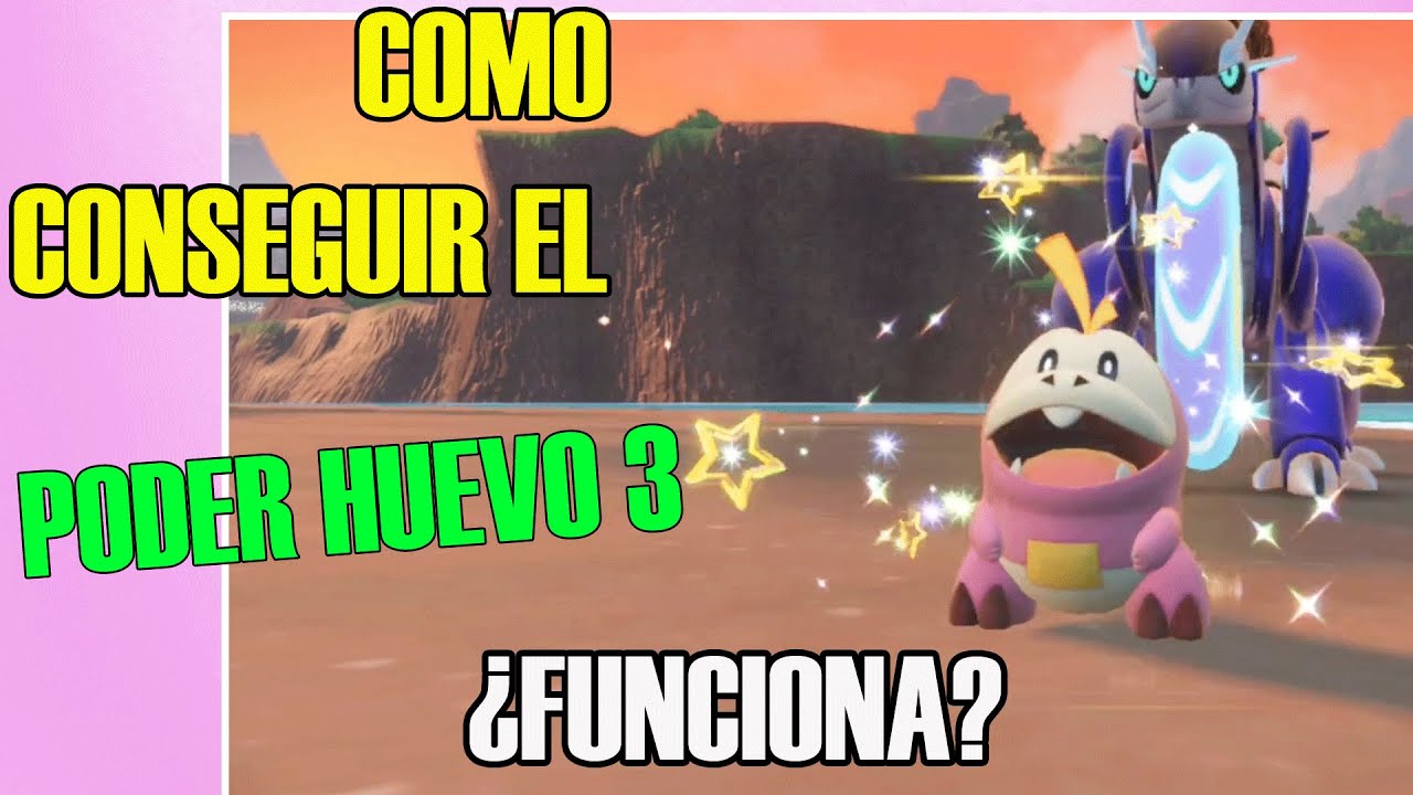 COMO CONSEGUIR EL PODER HUEVO 3 🥚( ¿REALMENTE FUNCIONA CON LOS SHINYS?✨ )