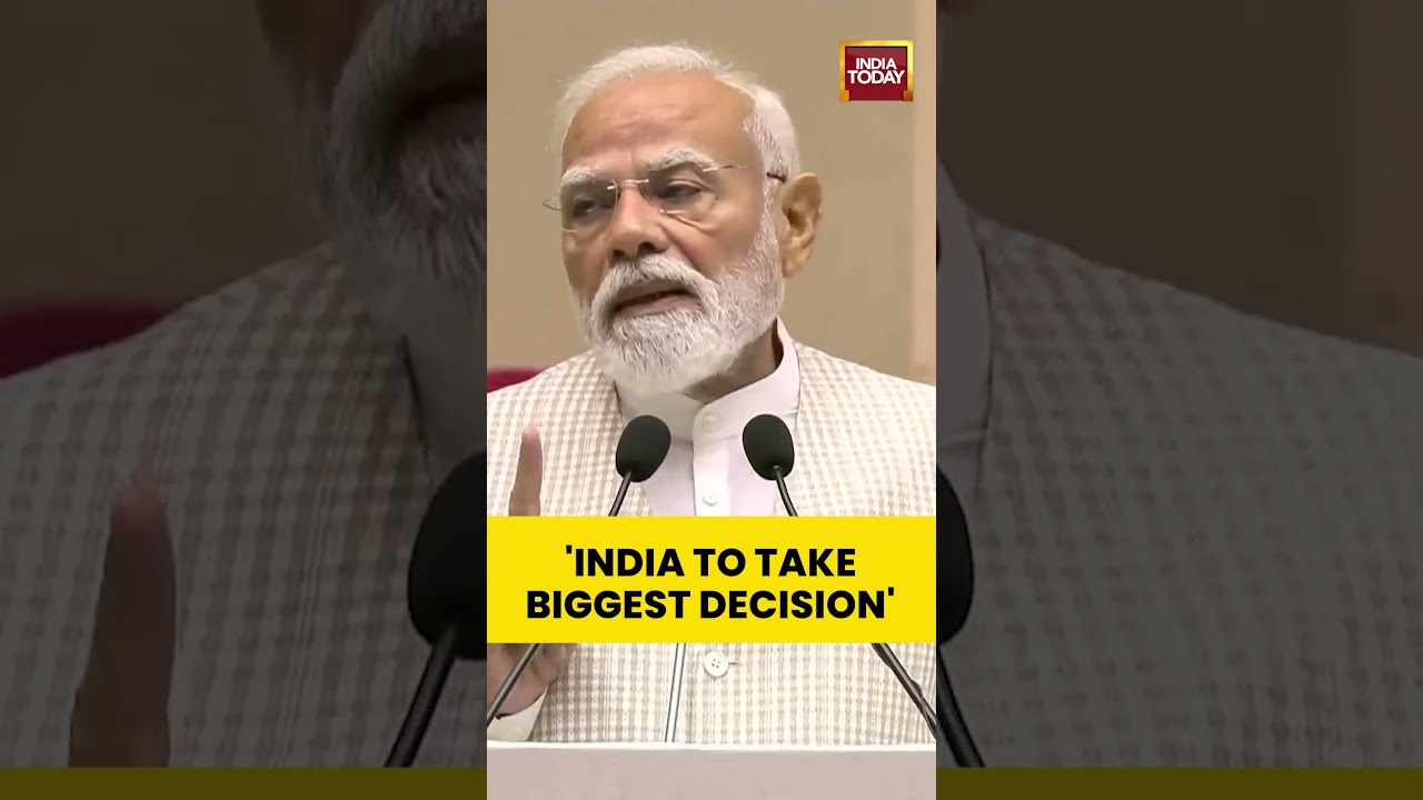 &ldquo;One of the Biggest Decisions of 21st Century&rdquo;: PM Modi at Nari Shakti Event#womenreservationbill