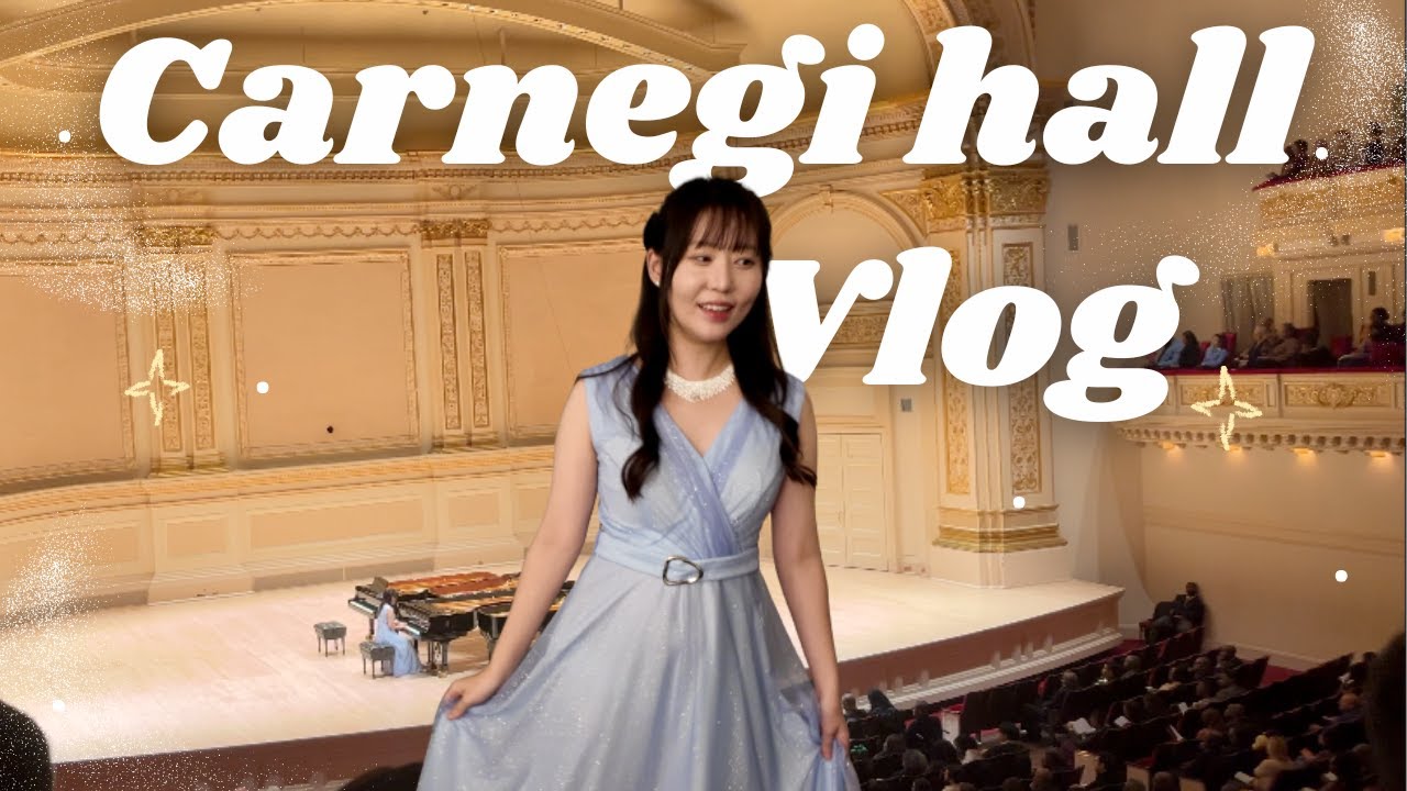 My Carnegie Hall Debut VLOG
