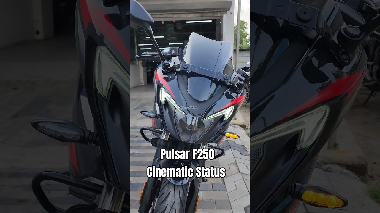 Bajaj Pulsar F250 Cinematic Status | #anmotoexpo #shorts #status