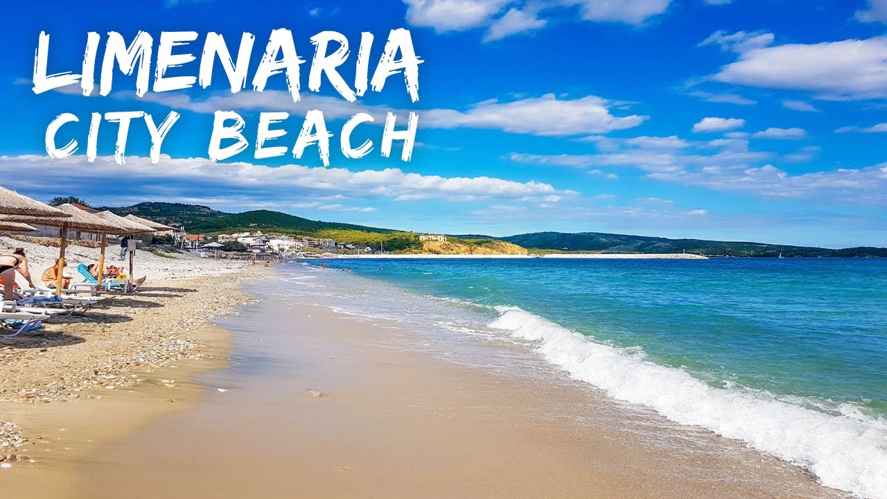 City Beach in Limenaria, Thassos 2019