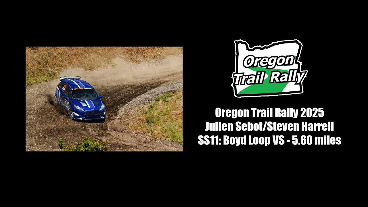 Ралли Oregon Trail 2025 SS11 — Себот/Харрелл
