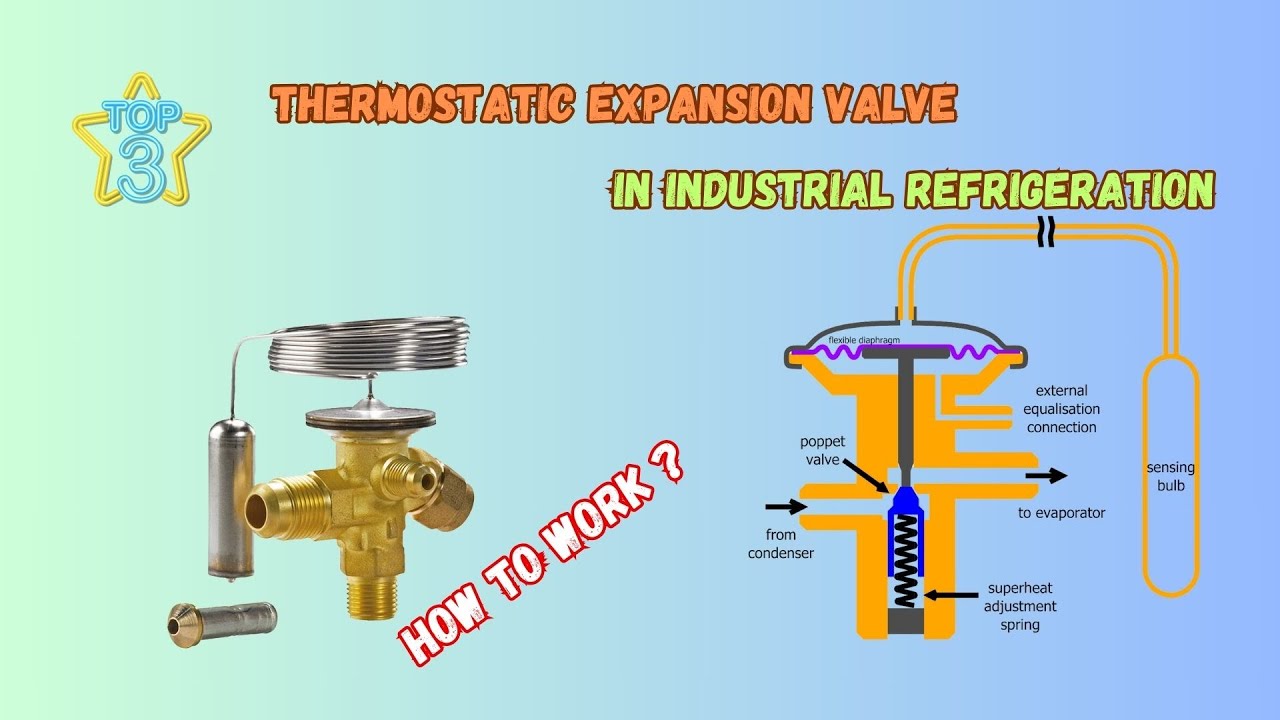 Thermostatic Expansion Valves (TEVs) & Compare 3 manufacturing brands in Industrial Refrigeration