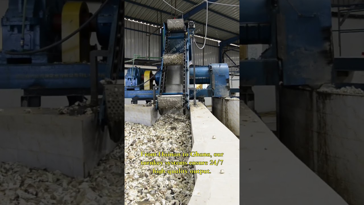 An Operational Overview of the ZJweida Natural Rubber Processing Line.#rubberequipment #tsr