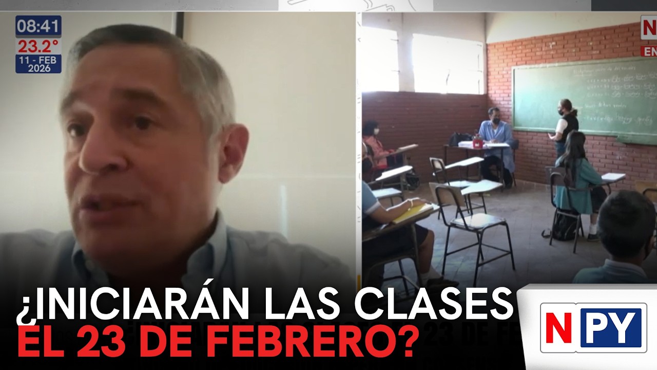 ¿Iniciarán las clases el 23 de febrero?