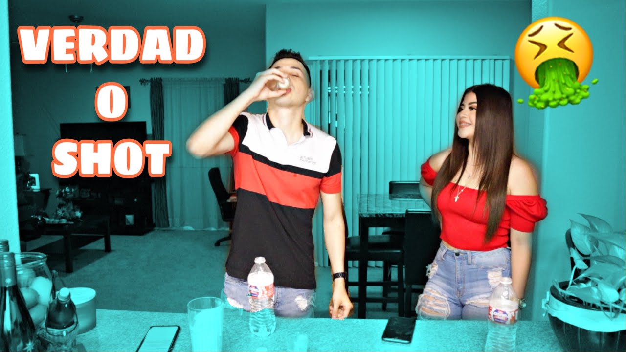 VERDAD O SHOT ASQUEROSO CON MI NOVIA!!- CARLOS PARRA
