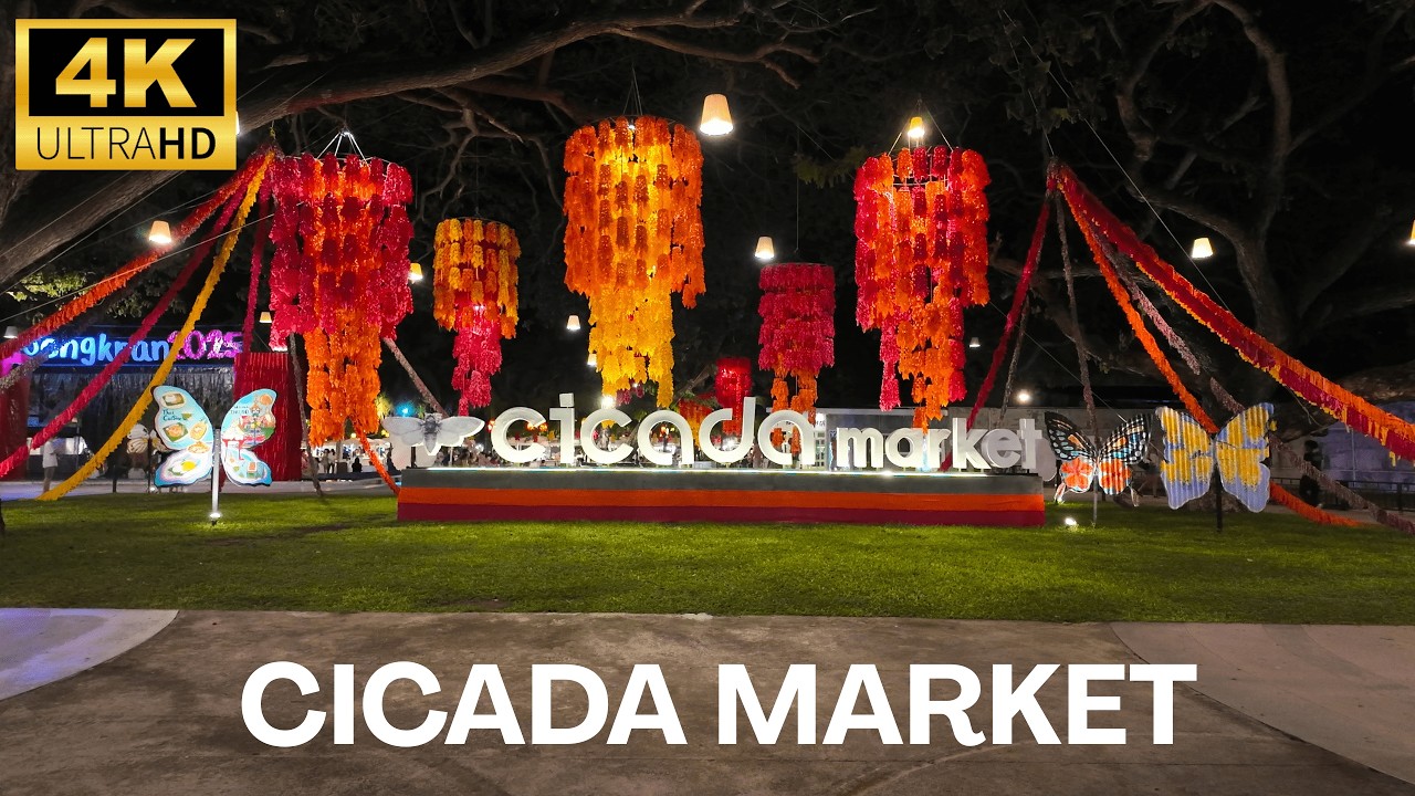 🇹🇭 Cicada Market EXPOSED &ndash; Tourist Trap or Hidden Gem? (4K Night Walk)