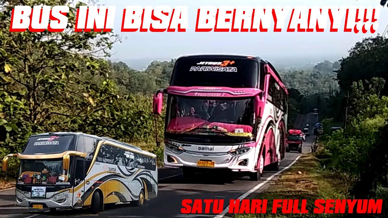BUS INI BISA BERNYANYI!!!!!|||Hari Minggu Full Senyum!