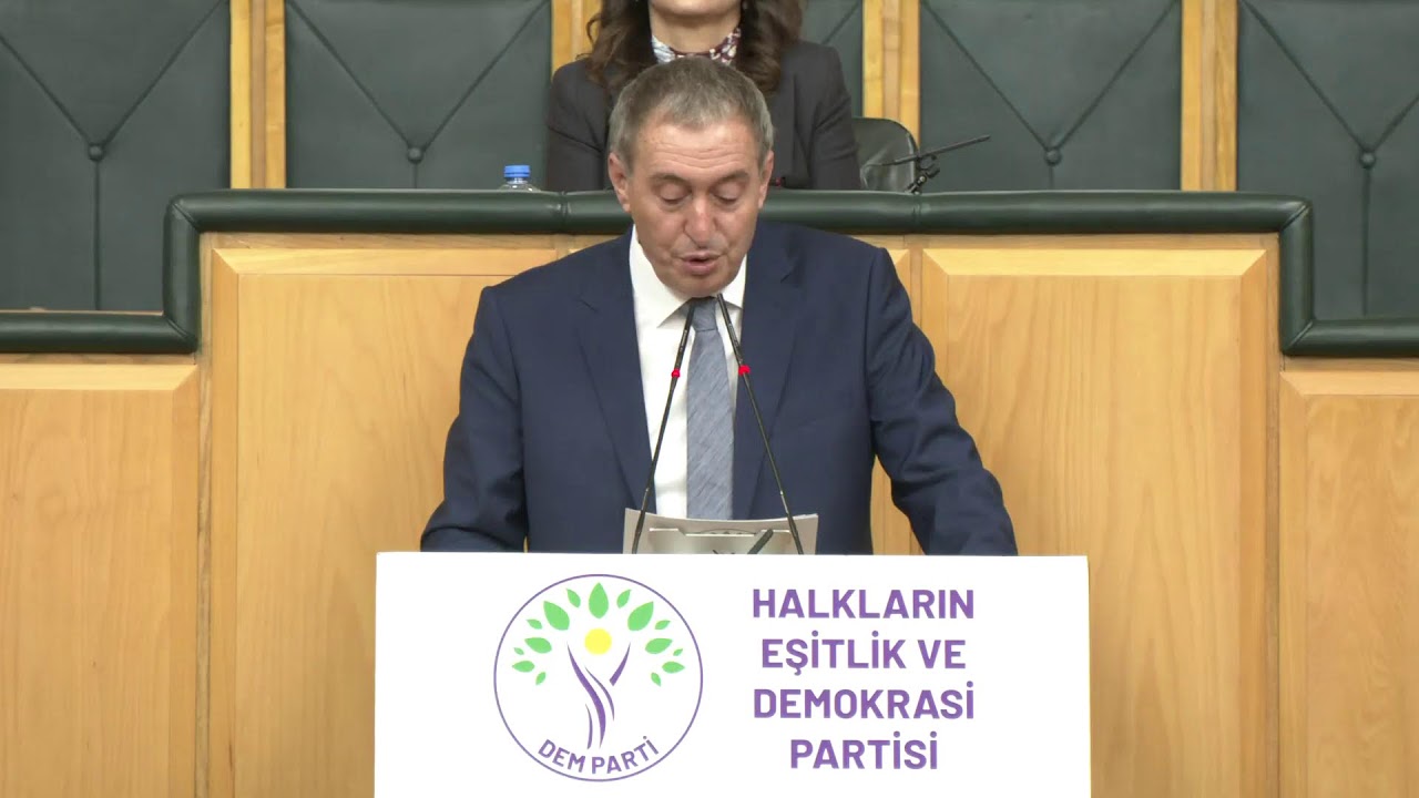 Eş Genel Başkanımız Tuncer Bakırhan, Meclis Grup Toplantımızda konuşuyor