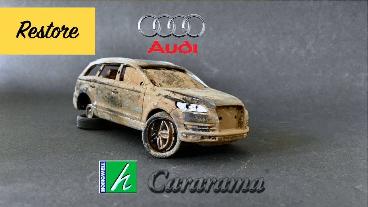 Abandoned Audi Q7 restoration 1:43 scale