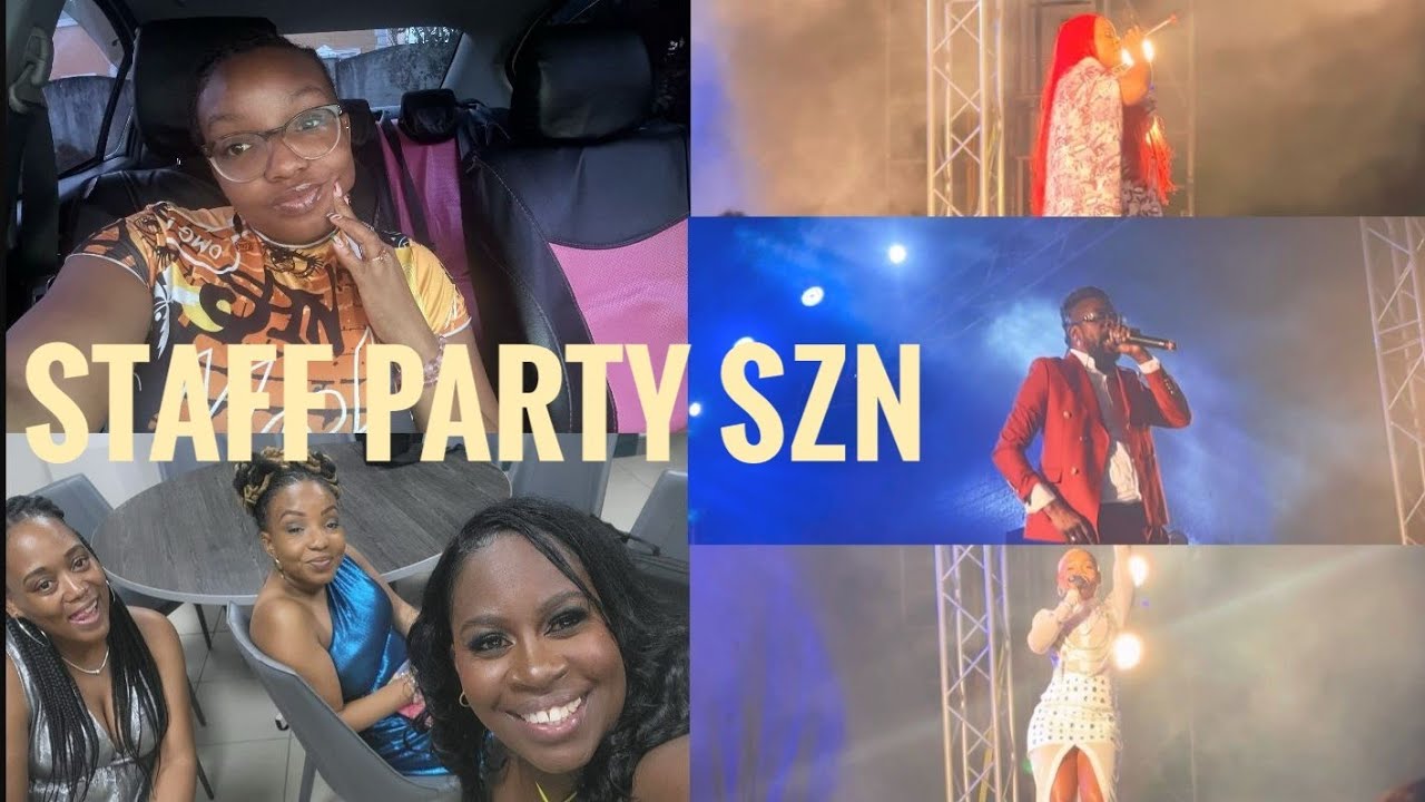 Day 11 - Staff Party Season ! | Sagicor | Sandals | MOH | 12 Days of Vlogs | SMPink ♡