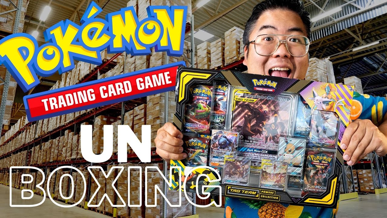 OPENING Pokemon TCG TAG TEAM POWERS COLLECTION!