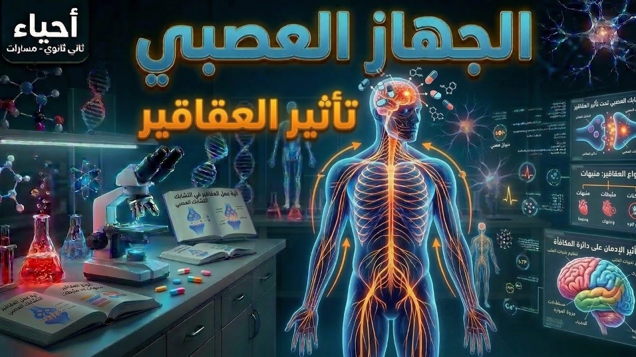 تأثير العقاقير | أحياء ثاني ثانوي مسارات