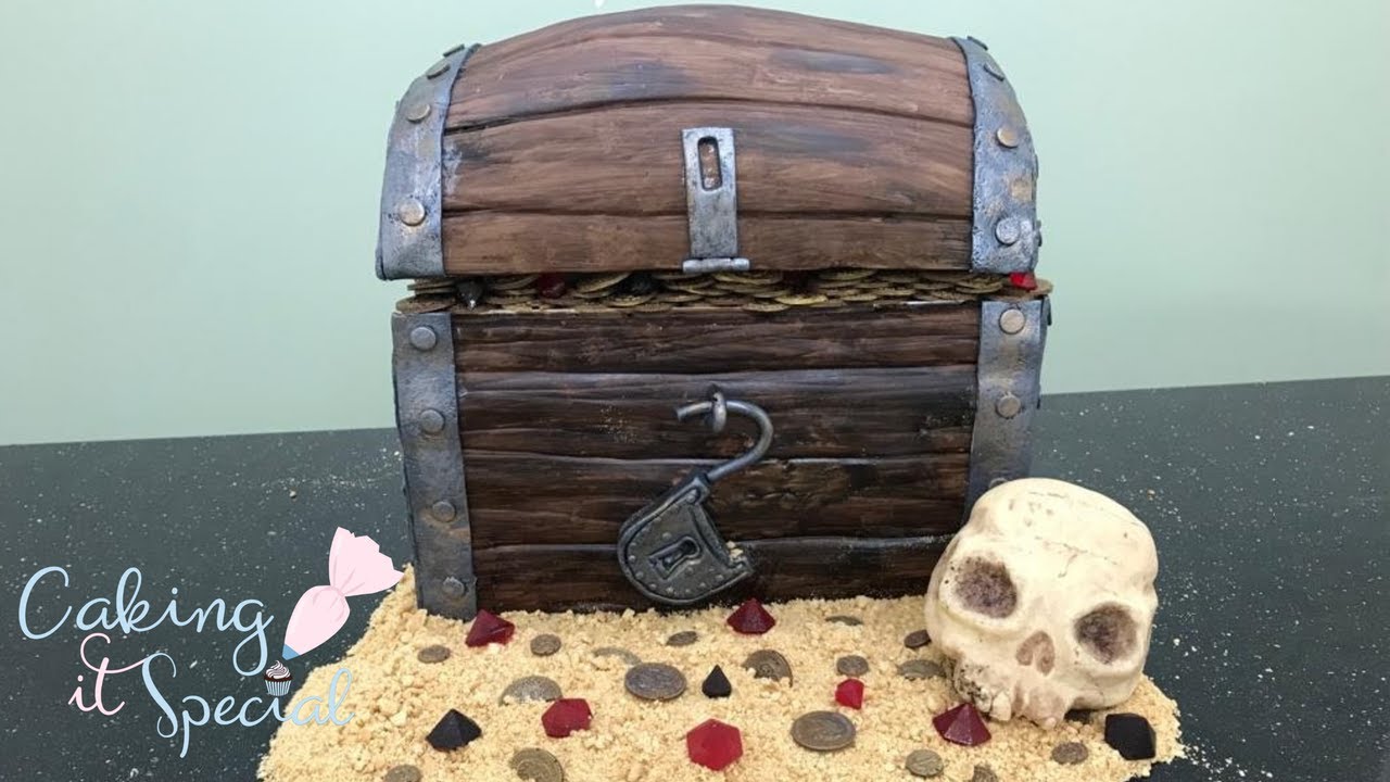 Treasure Chest Cake Tutorial