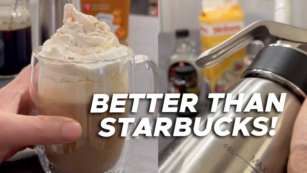 Homemade Whipped Cream in 2 Minutes | Starbucks Quality