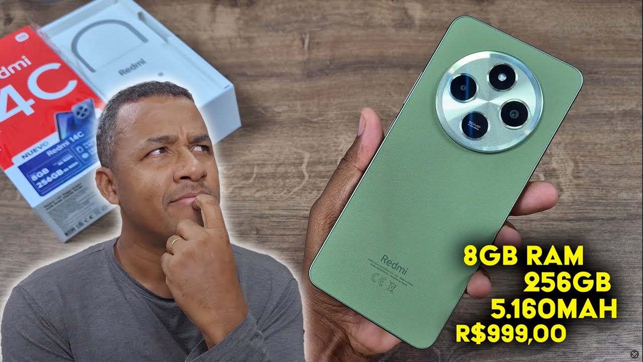 XIAOMI REDMI 14C 256GB | IMPRESSÕES
