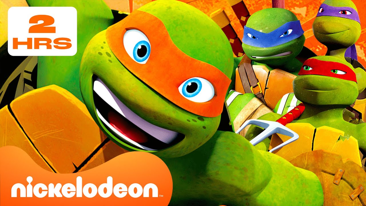 Tartarugas Ninja | O melhor momento do Mikey em cada episódio de TMNT (2012) | Nickelodeon