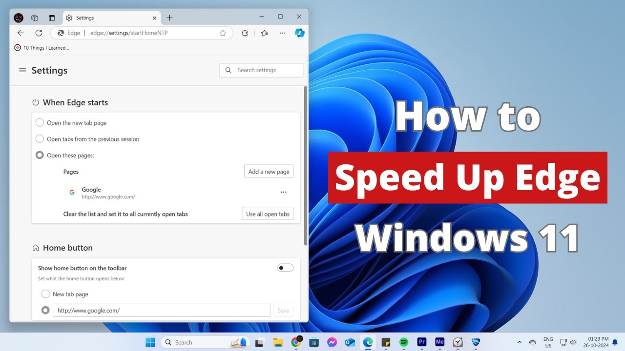 How To Speed Up Edge on Windows 11