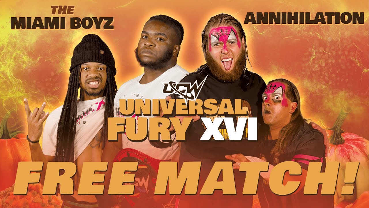 [FREE MATCH] Annihilation vs The Miami Boyz - UCW Universal Fury XVI