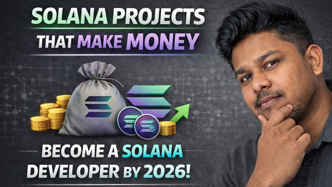 Проекты Solana, приносящие прибыль 💰 | Станьте разработчиком Solana в 2026 году