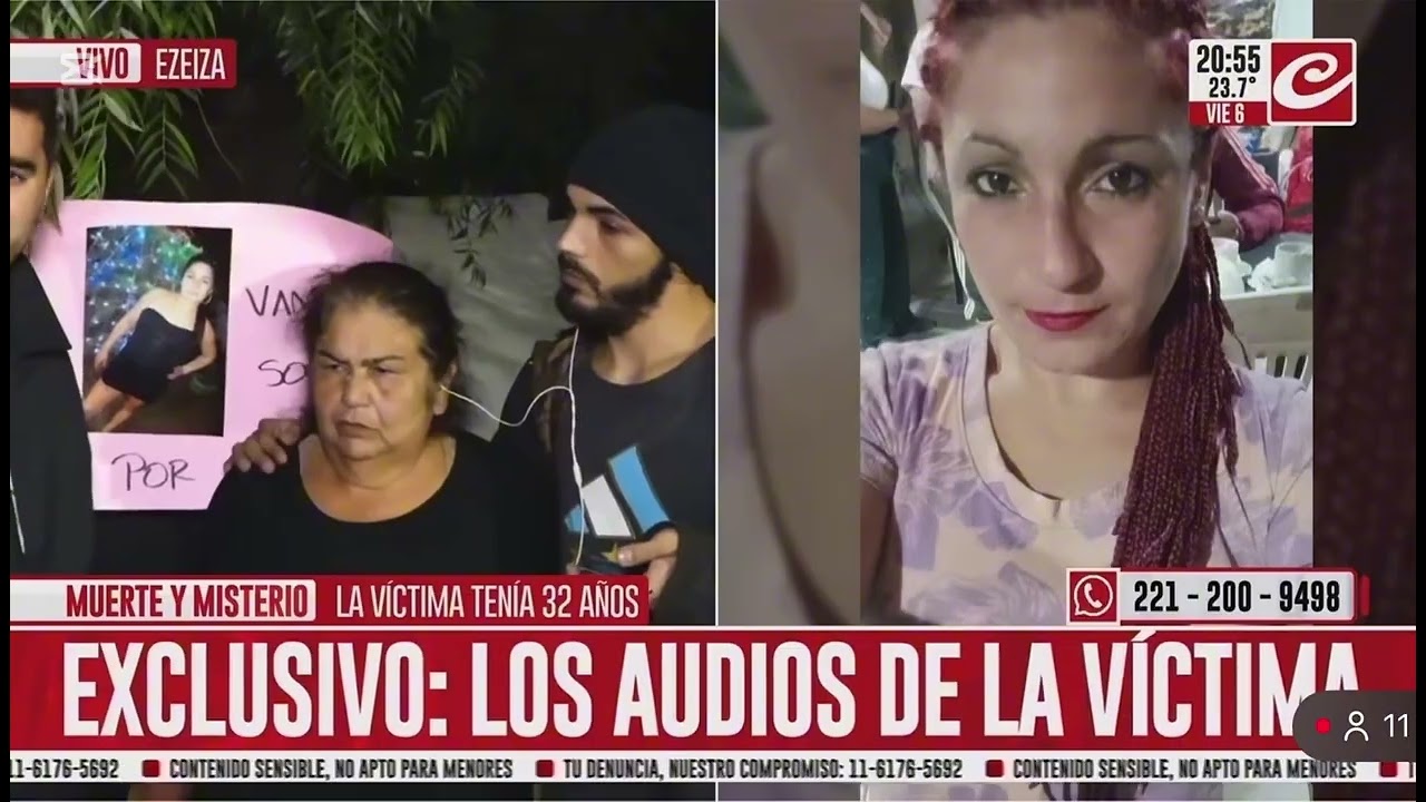 Estamos en Ezeiza, donde se investiga una muerte rodeada de misterio.