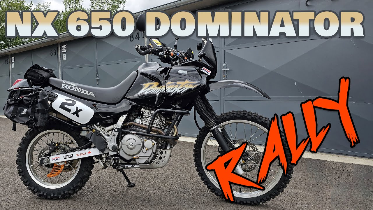 ➡️ Honda NX 650  Dominator ✅ Custom Rally Project