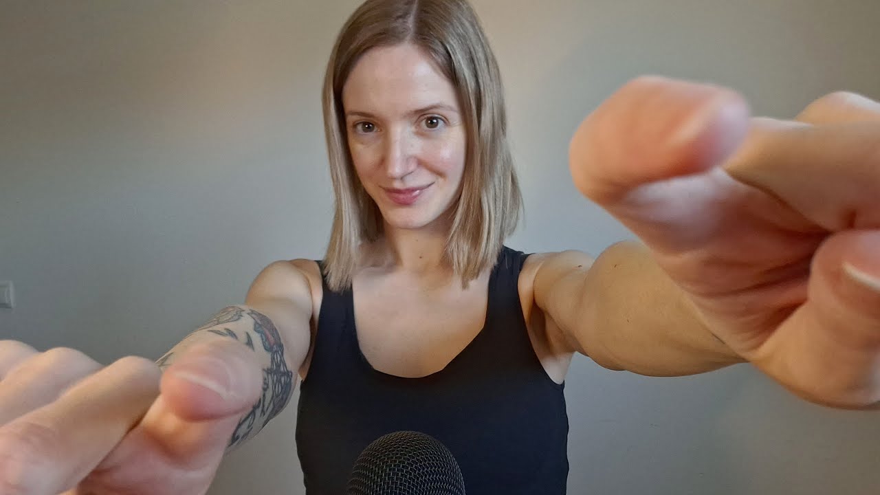 ASMR hand sounds, skin sounds, mouth sounds   for sleep, work, studying   background