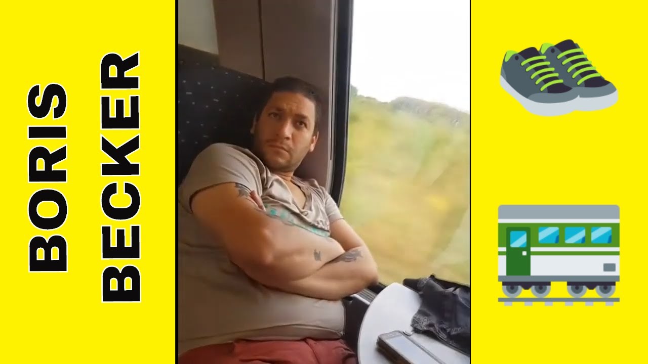 Mr Boris Becker - Je lui ai vol&eacute; ses paires dans le train MDR