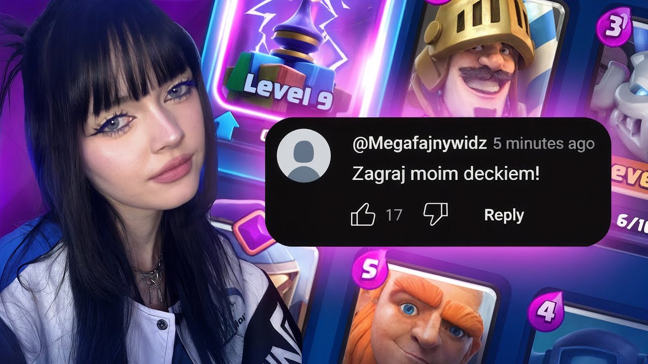 WIDZOWIE STWORZYLI MI DECK w CLASH ROYALE