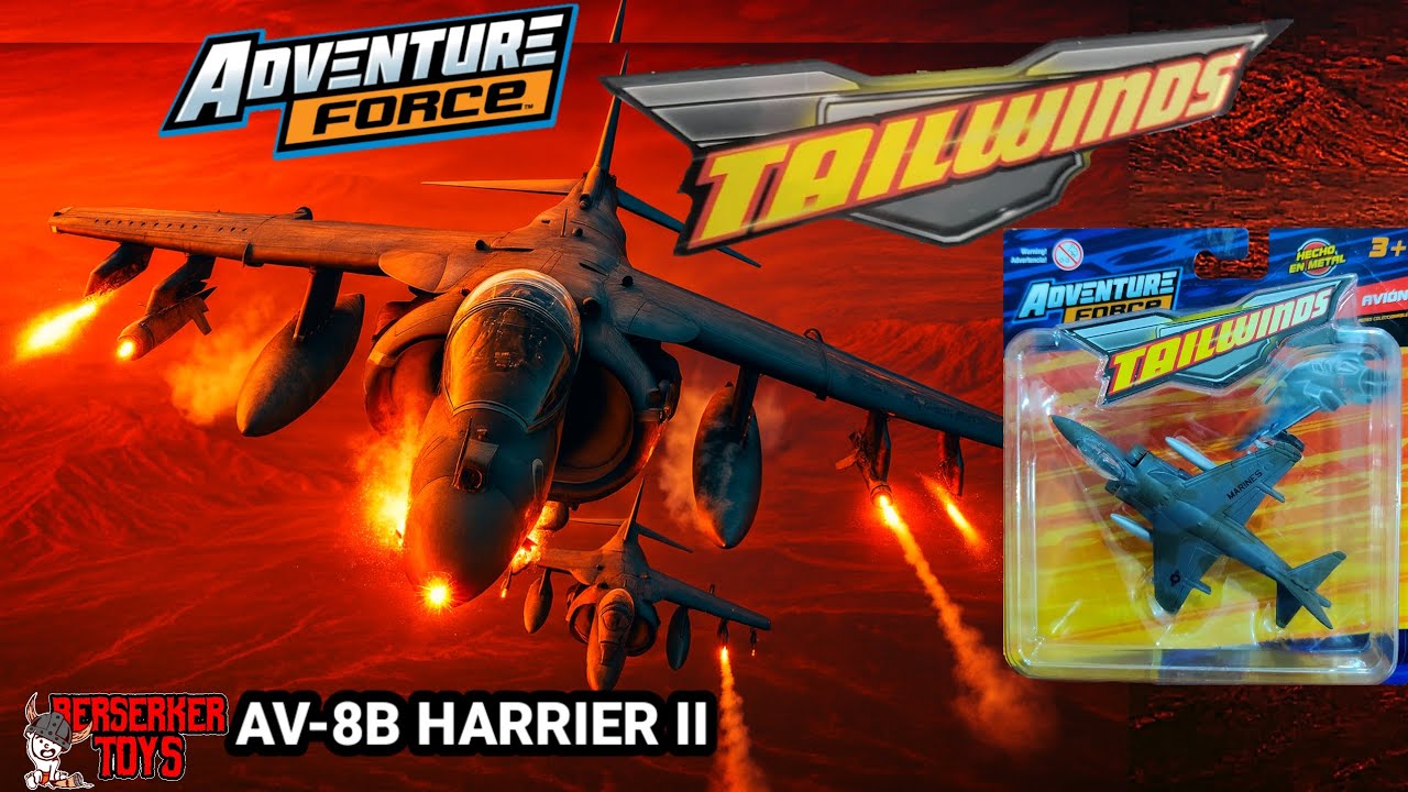 AV-8B HARRIER II MAISTO ADVENTURE FORCE - TAILWINDS REVIEW