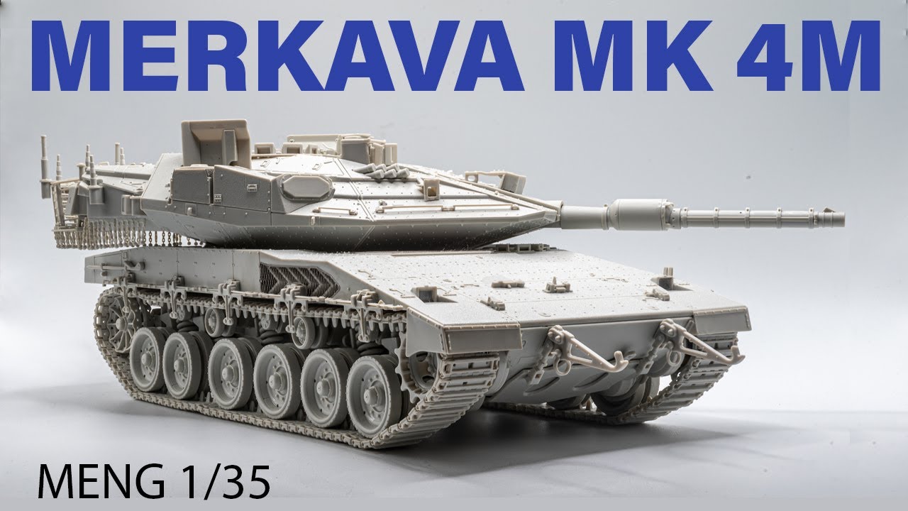 Meng Merkava Mk 4M  Part 3