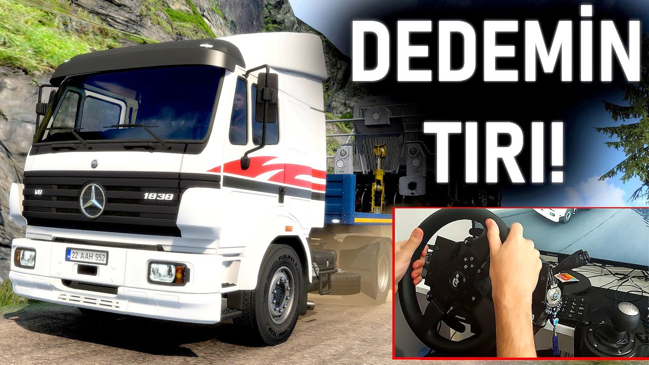 DEDEMİN TIRI İLE MADENE AĞIR Y&Uuml;K G&Ouml;T&Uuml;R&Uuml;YORUZ! (&Ouml;LD&Uuml;K LAN) - KİRKENES MADEN YOLU - ETS 2 ProMods