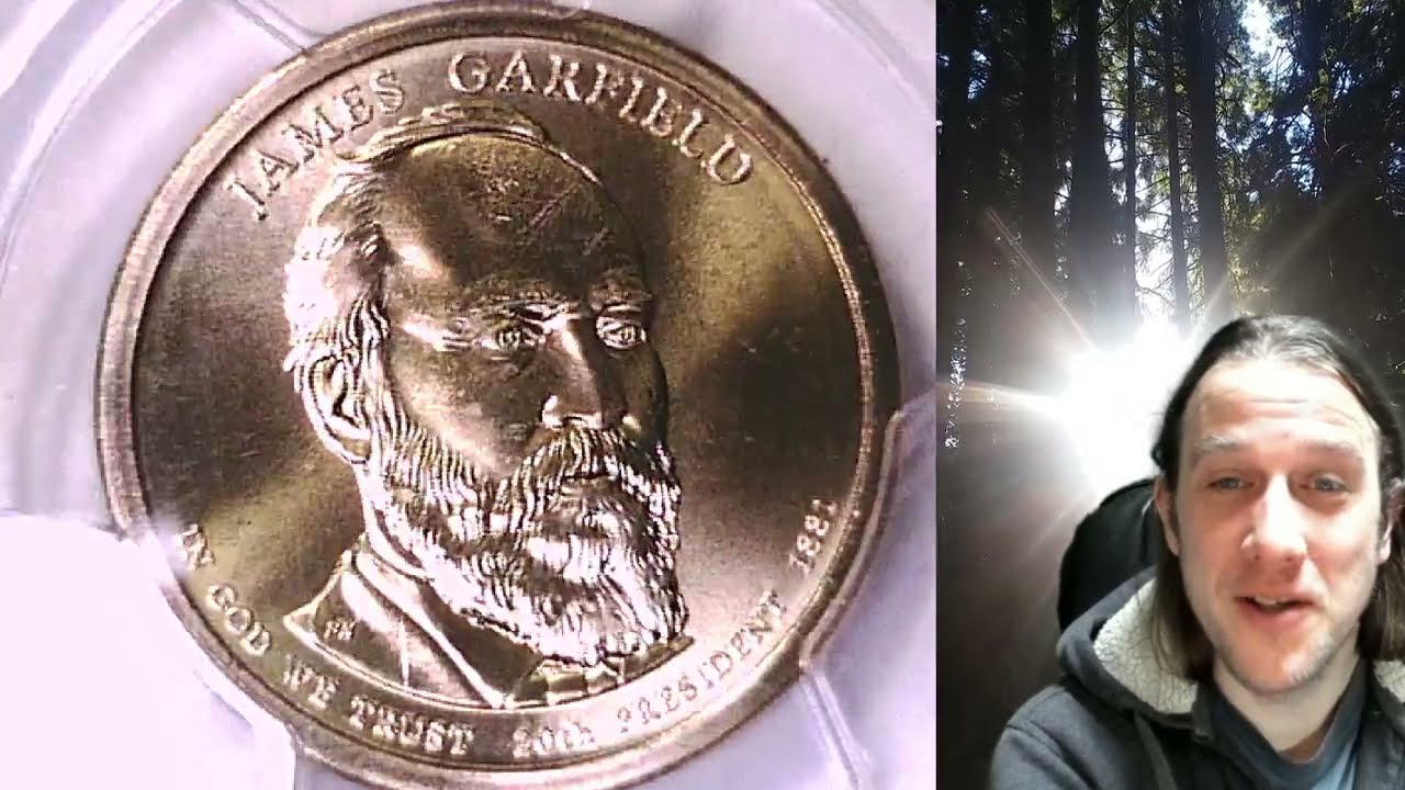 SOLD Coin Store on Ebay 2011 P James Garfield Presidential Dollar PCGS MS 67 Position A 19963093